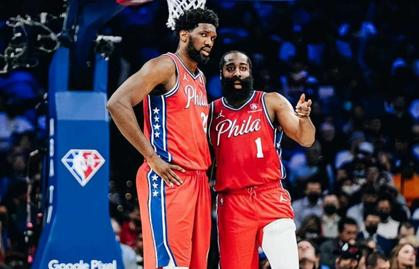  76人官宣恩比德常规赛报销  